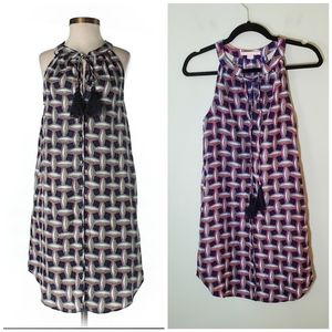 Cooper & Ella Abstract Boho Casual Shift Dress